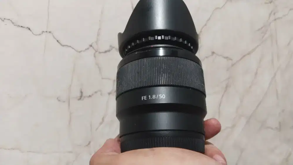 Lensa fix sony FE 50mm f1.8 murah