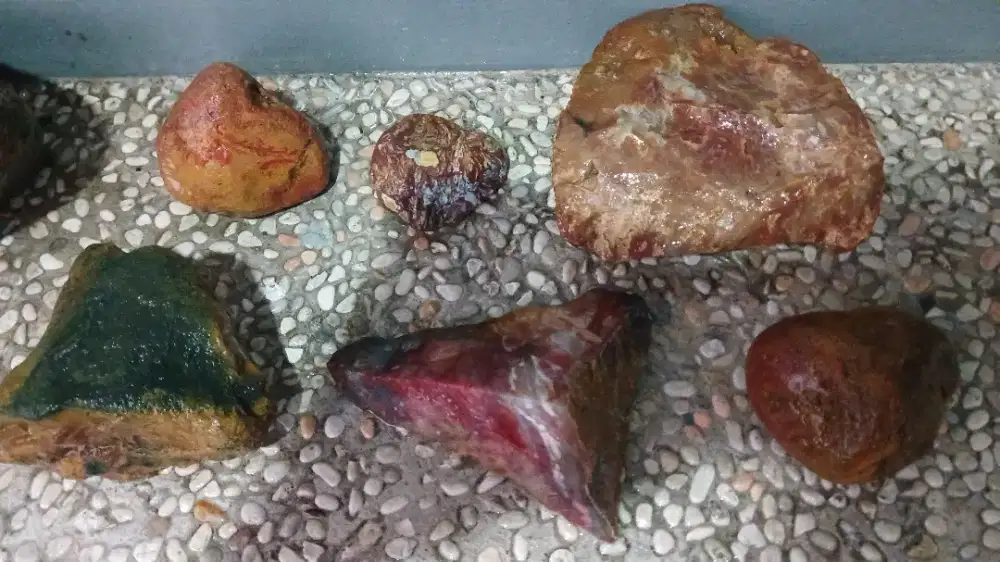 Bahan Batu Akik bongkahan