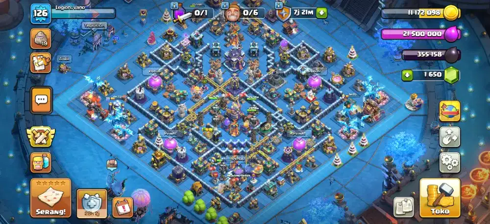 Jual akun th 15