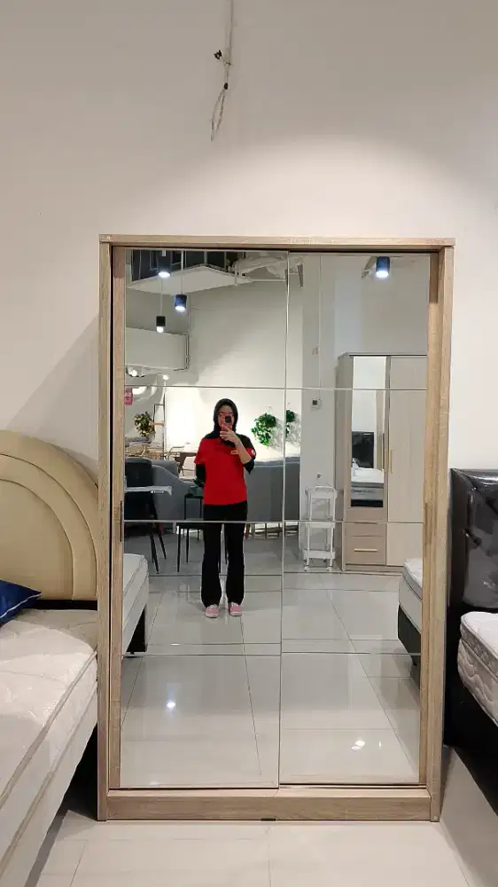 PERRIE WARDROBE SLIDING 120×60×200cm