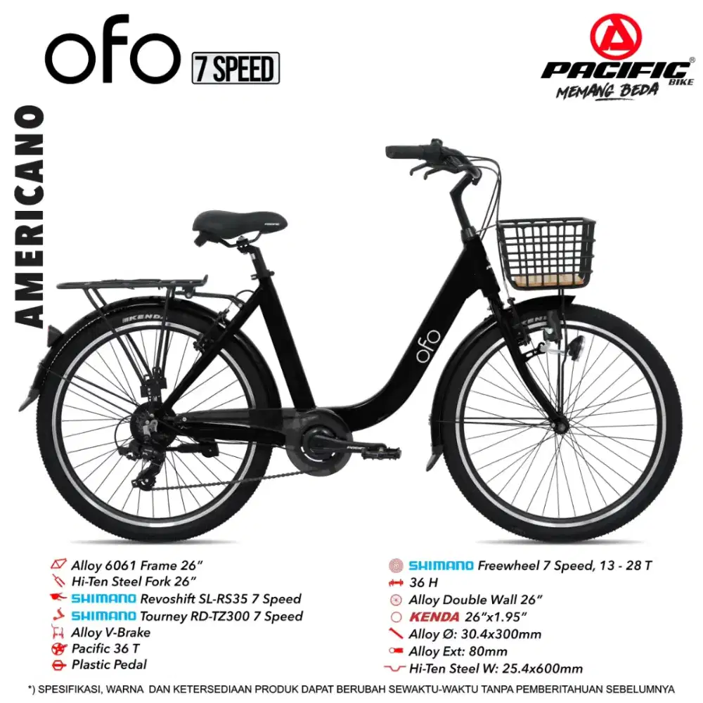 Sepeda Ofo Pacific Americano