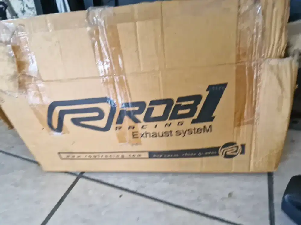 Knalpot Rob1 baru pake 2th ex aerox2024