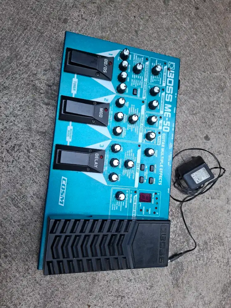 Boss me50 efek fx gitar