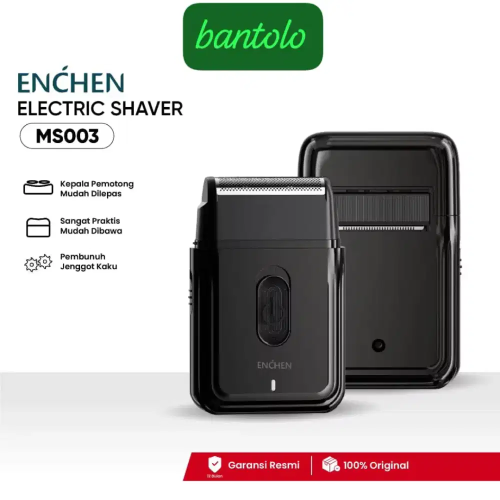 ENCHEN MS003 ELECTRIC SHAVER CUKURAN KUMIS JENGGOT ALAT CUKUR MINI