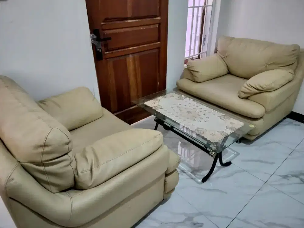 sofa set meja bekas Masi bagus