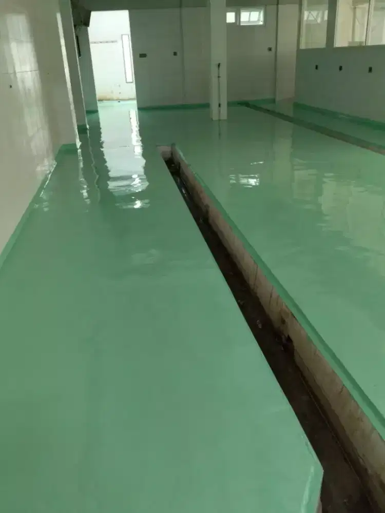 Jasa pasang epoxy lantai beton