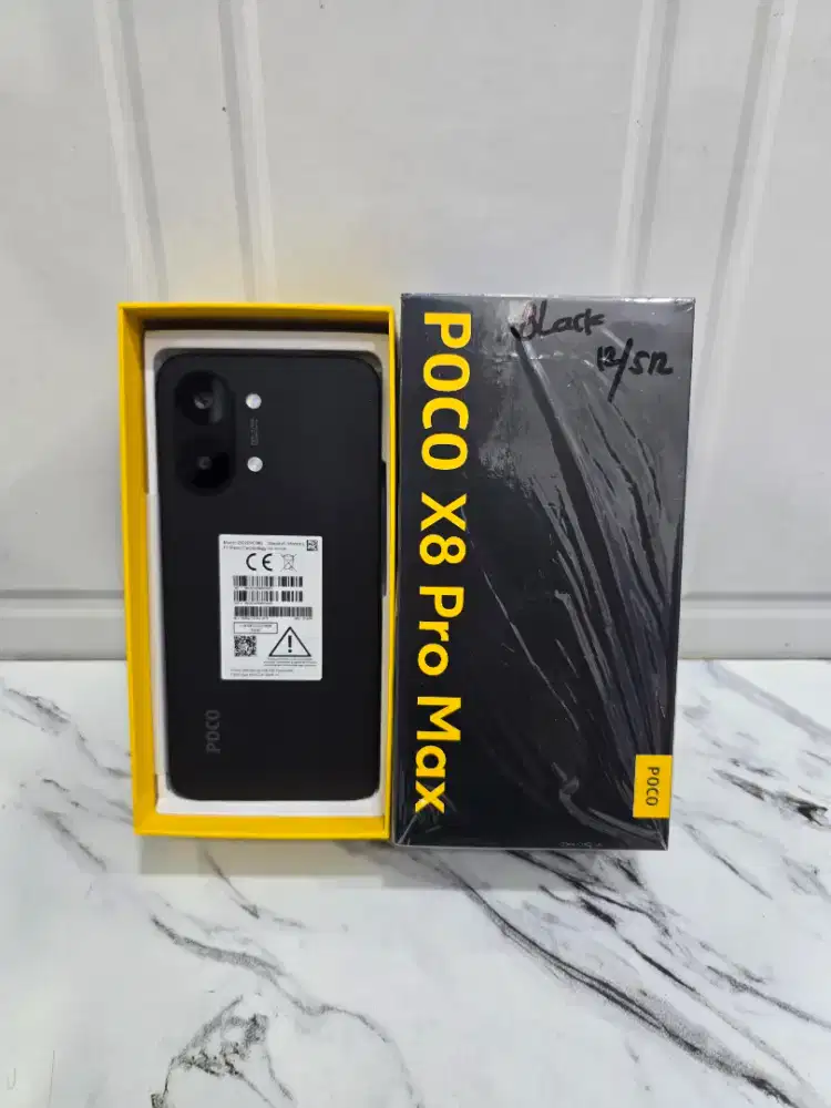 POCO X8 PRO MAX 12/512 LIKE NEW GARANSI PANJANG BANGET