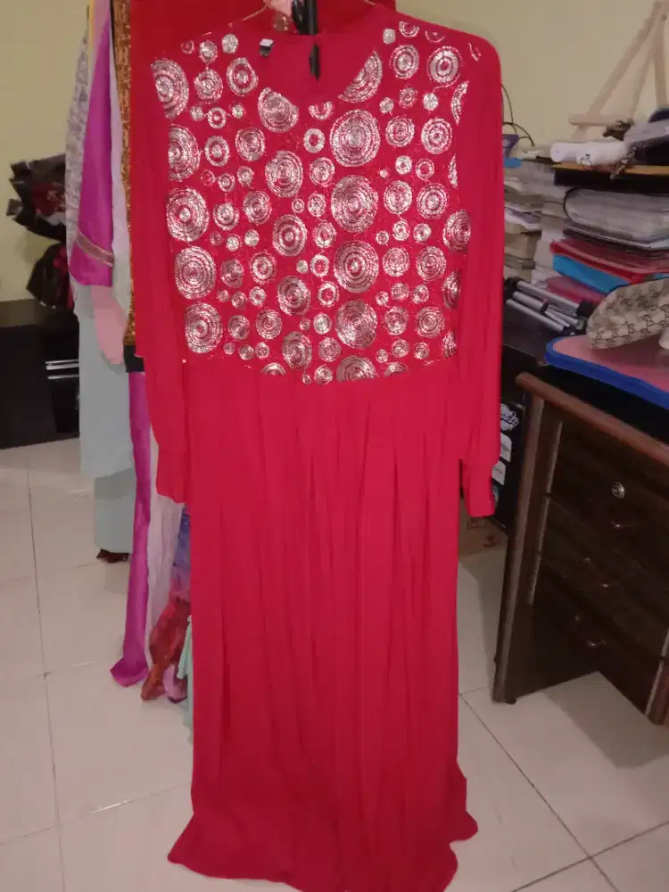 Jual dress merah