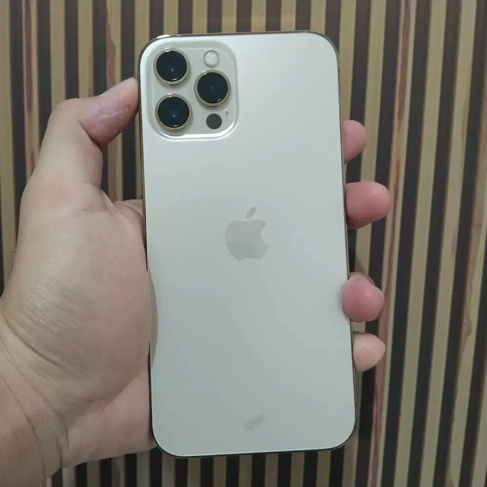 Iphone 12 Promax 512gb Fullset Normal Ori second