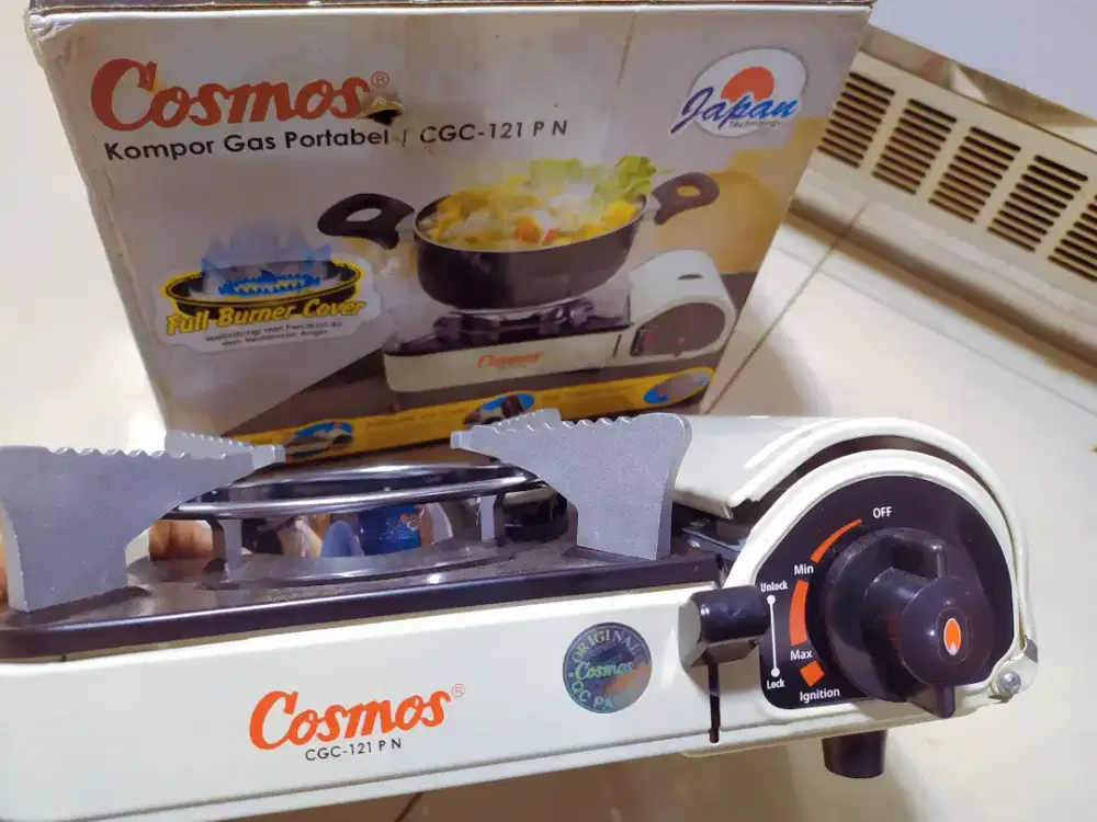 Jual kompor gas portabel cosmos baru edisi ga jadi dipakai anak