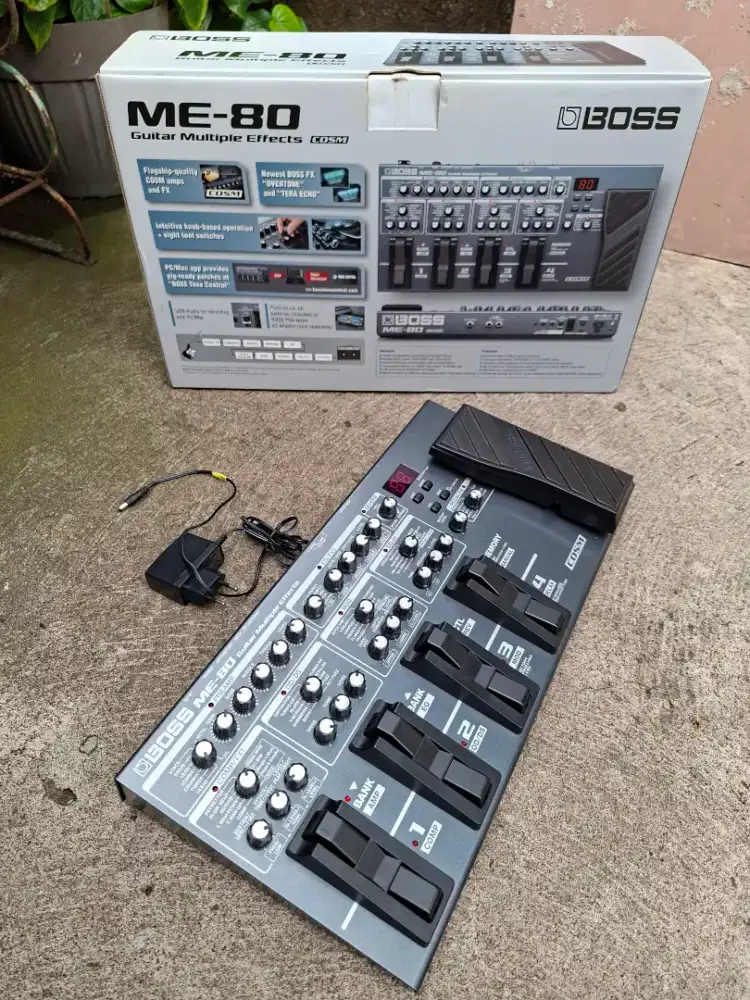 Boss me80 not line6 korg zoom digitech