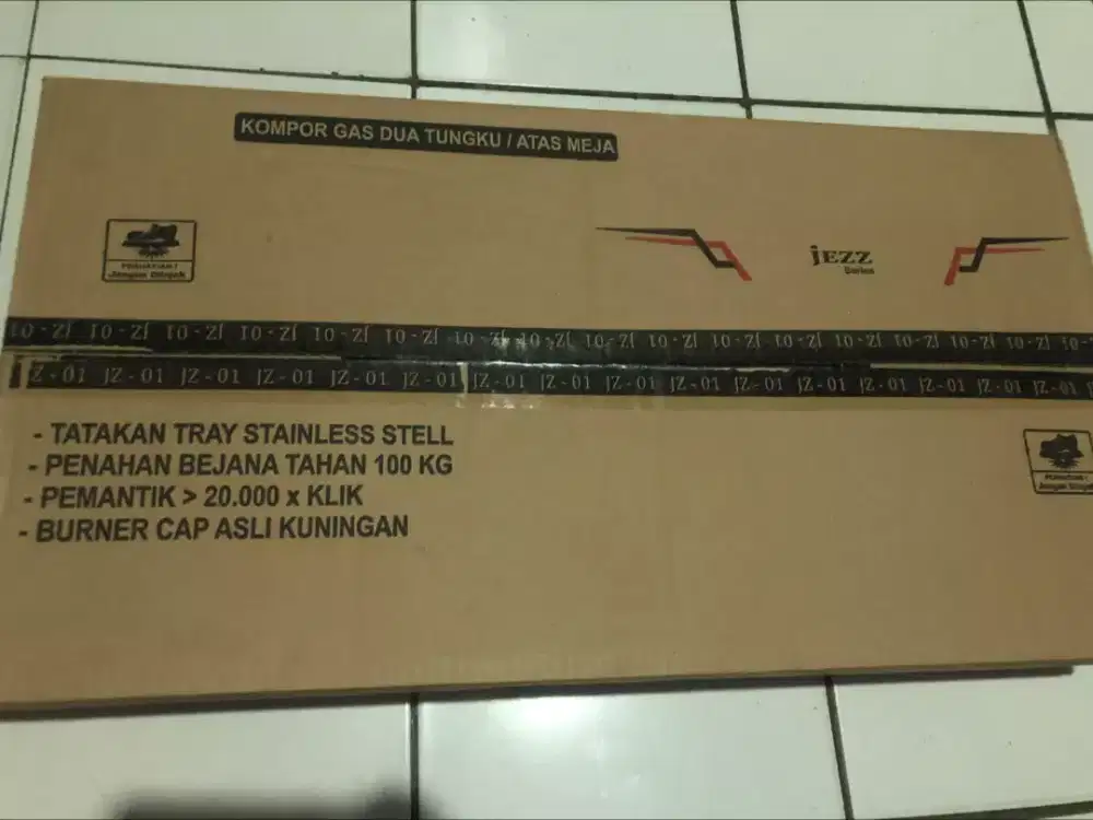 Kompor gas Jezz 2 tungku