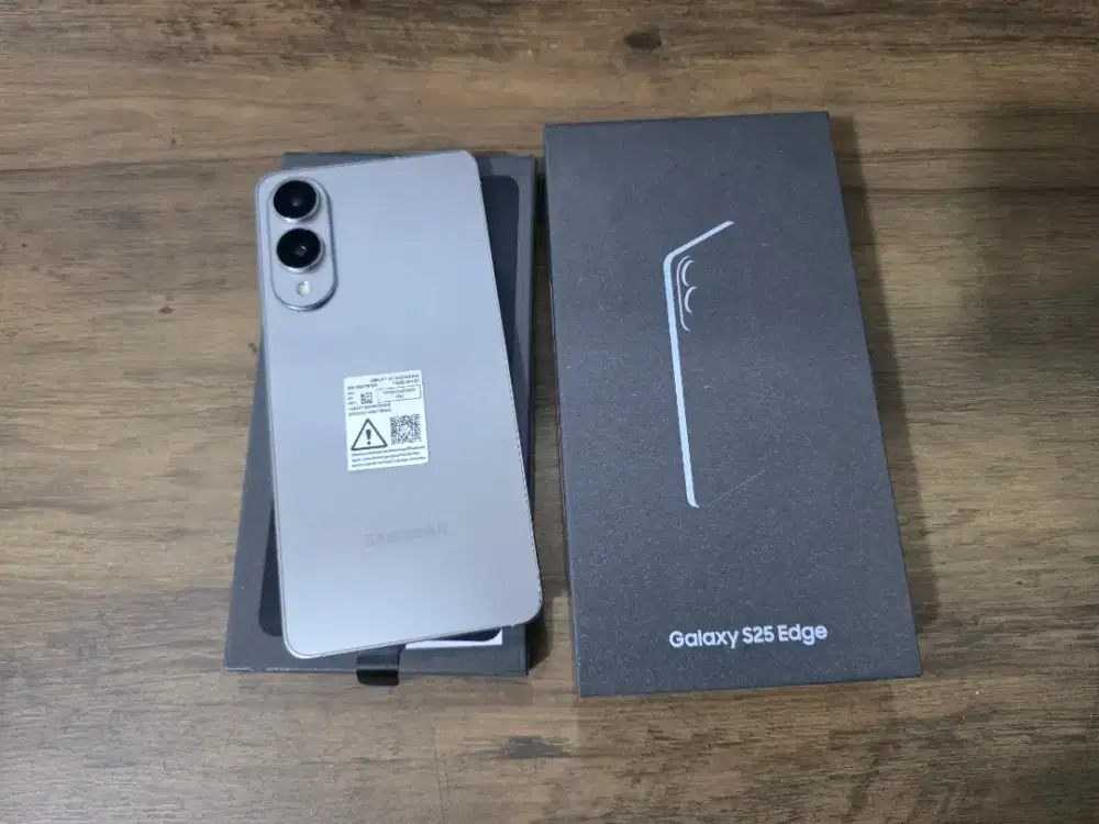 SAMSUNG S25 EDGE 12/512GB MULUSS GARANSI RESMI SAMPAI MARET 2027