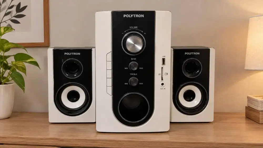 DIJUAL SPEAKER POLYTRON 2.1