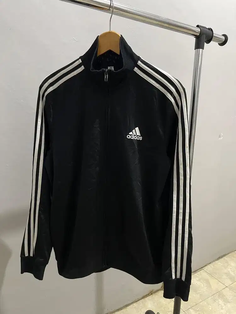 Track top adidas 3 stripes balok size L original 100%
