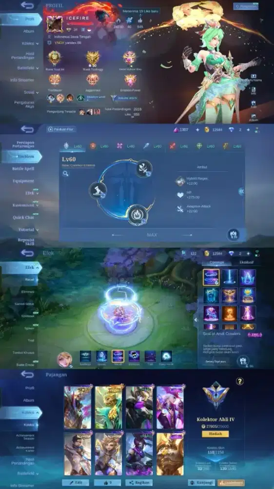 JUAL AKUN MOBILE LEGENDS AMAN TERPERCAYA YANG MINAT CHET