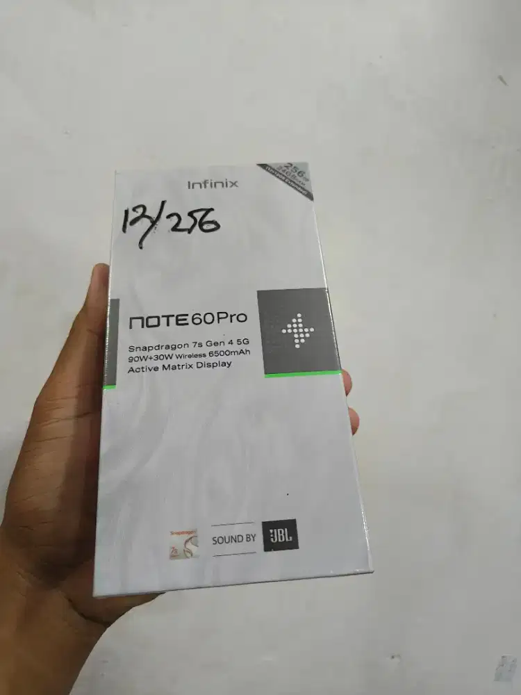 New Infinix note 60 pro 5G ram12/256 garansi resmi 1 tahun