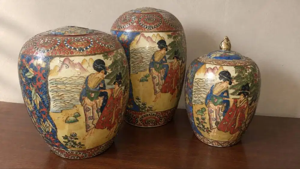 DIJUAL 3 GUCI MOTIF ASLI CINA