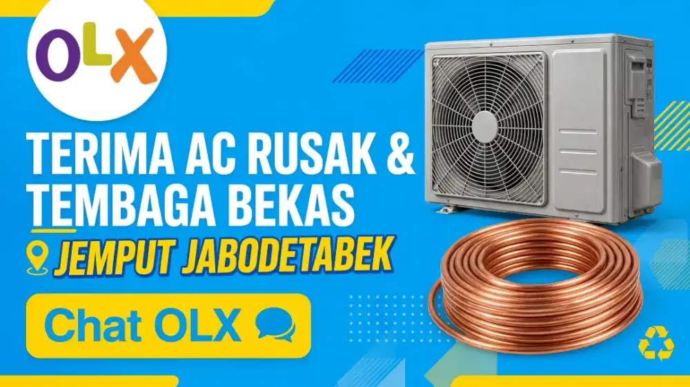 Menerima Pembelian AC Bekas & Rusak
Dan mati.