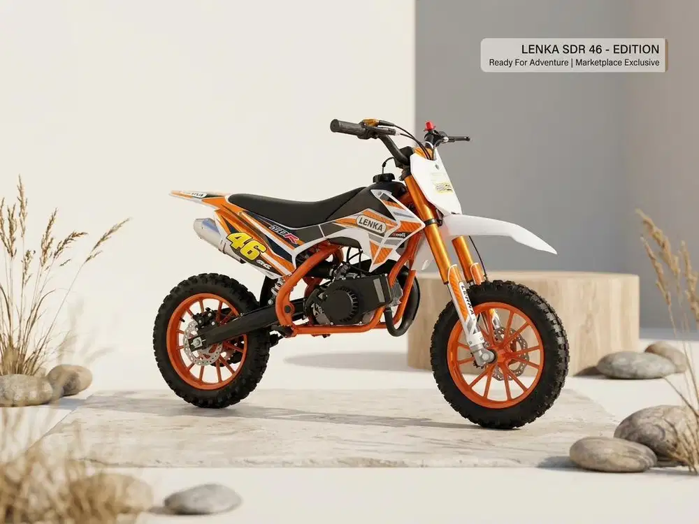 Preloved motor trail mini cumaa 3 jutaa sajaa!