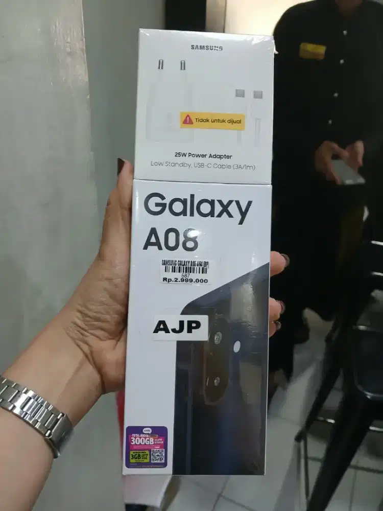 Ready samsung A08 4/64 garansi resmi 1tahun atlantis dahsyat