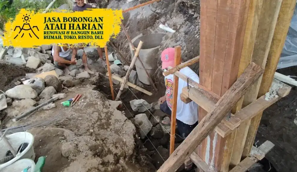 Tukang Renovasi / Tukang Bangunan / Jasa Bangun Hunian / Bangun Toko