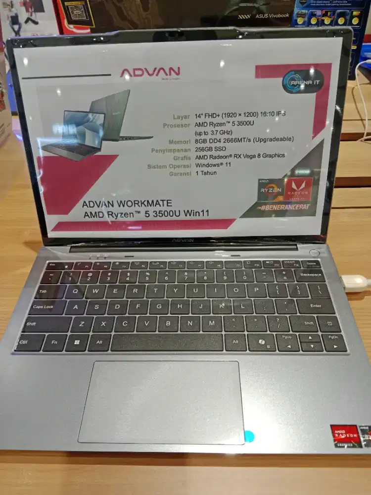JUAL LAPTOP ADVAN WORKMATE R5