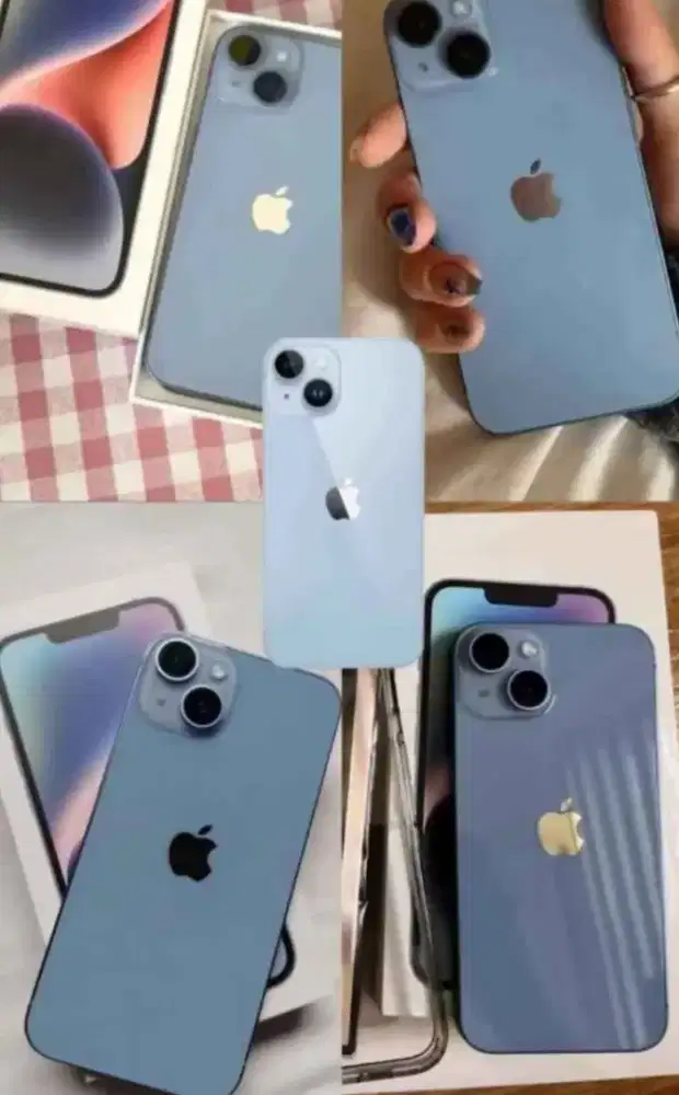 Iphone 14 second ibox bunga ringan cukup KTP