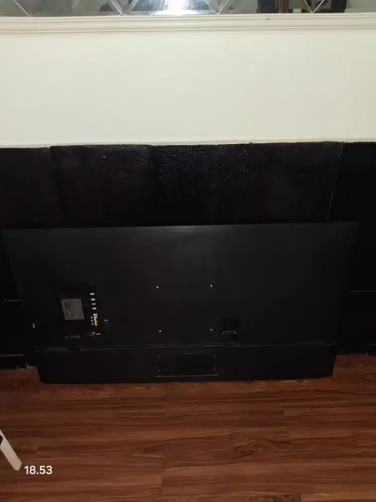 Samsung QLED 55 Inch lcd rusak