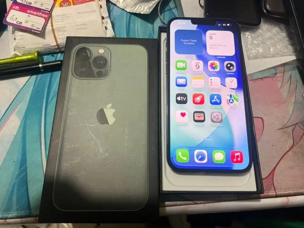 Iphone 13 pro max 128gb beacukai ibox