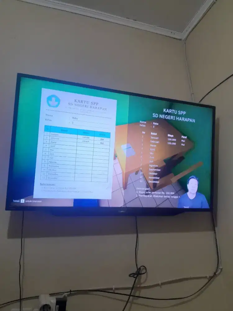 Smart TV sharp aquios 42 inch android