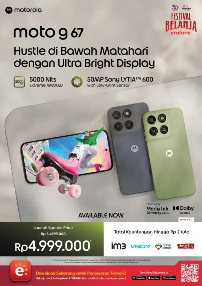 Motorola G67 New