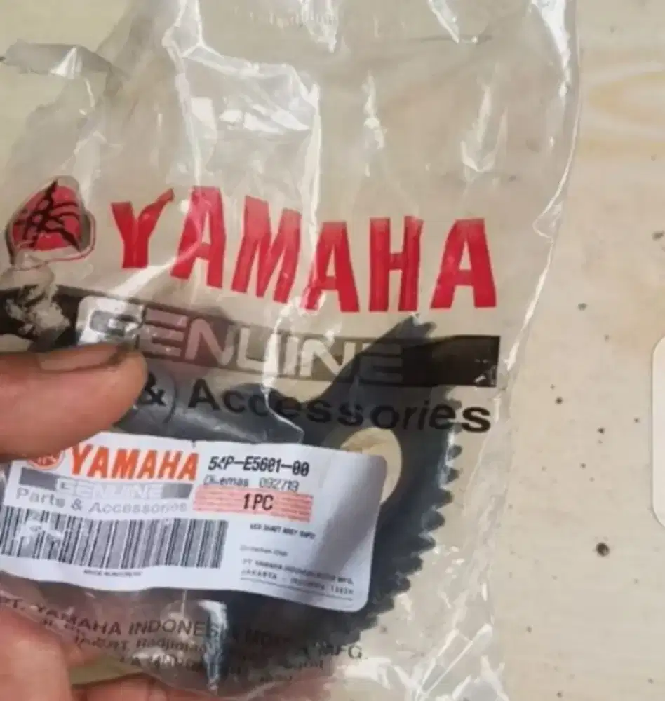 Karet vanbelt,gir kapak,TB Mio j ORI bawaan upgrade plat besi
