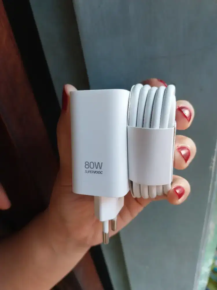 charger original oppo 80 watt