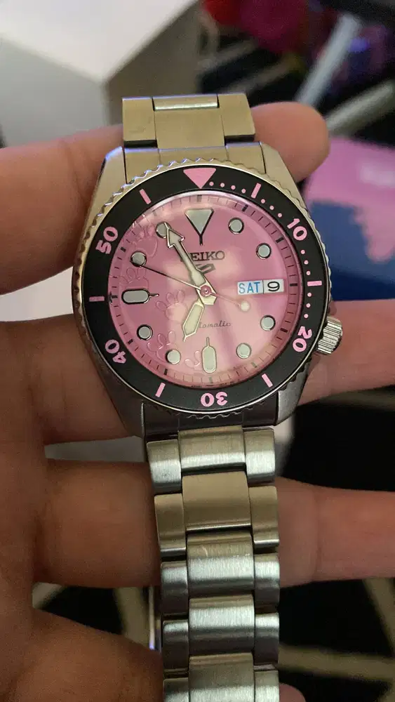 [RARE/LIMITED] Seiko 5 Sports x Pink Panther Limited Edition