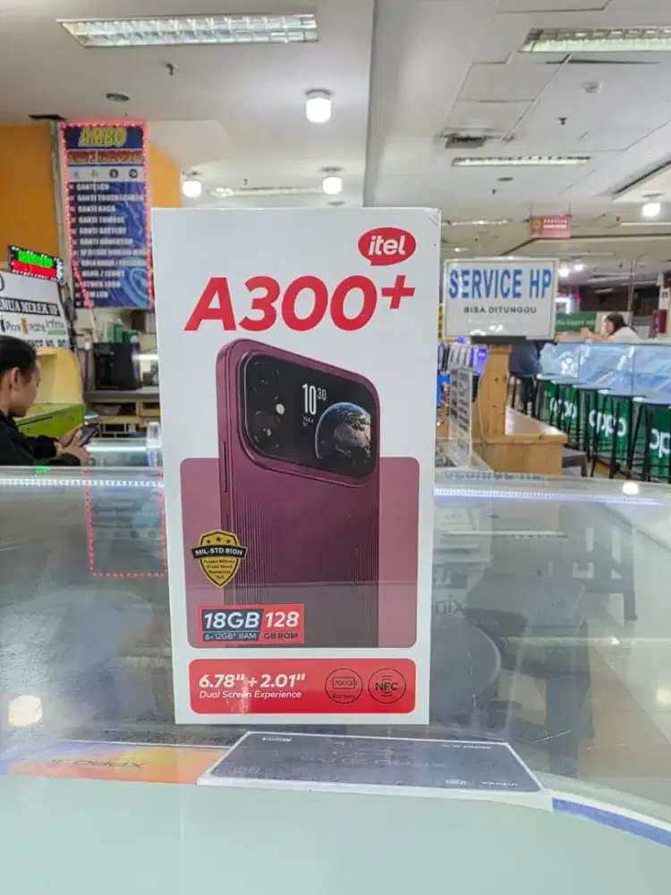 Itel A300+ 6/128gb baru garansi resmi Bisa tt bisa kredit bisa cod