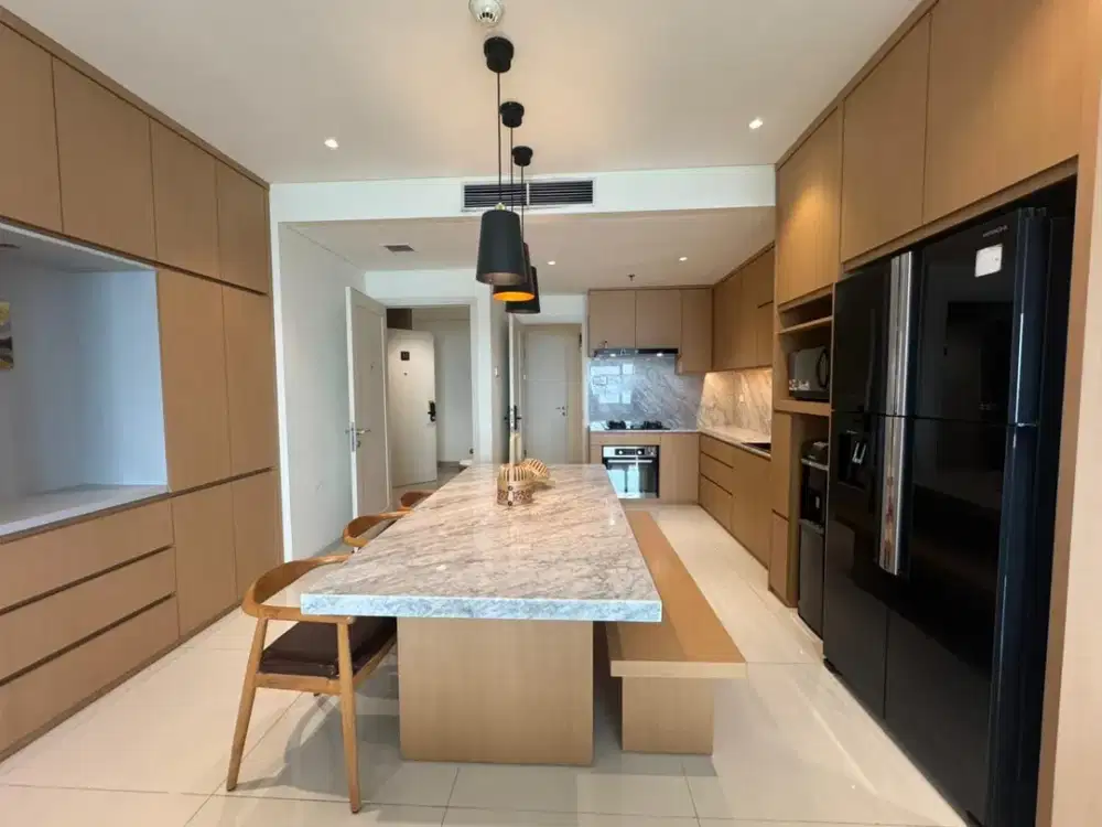 Dijual Apartemen Regatta Tower New York, 150m², 3+1 KT, Fully Furnished, Sea View, Tersewa s/d Jan 2027, Rp 5.5 M