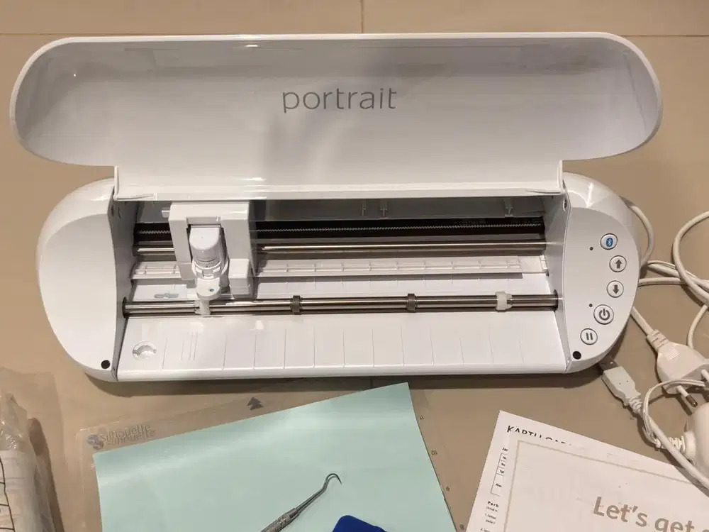 mesin cutting stiker/sablon Silhouette Portrait 3