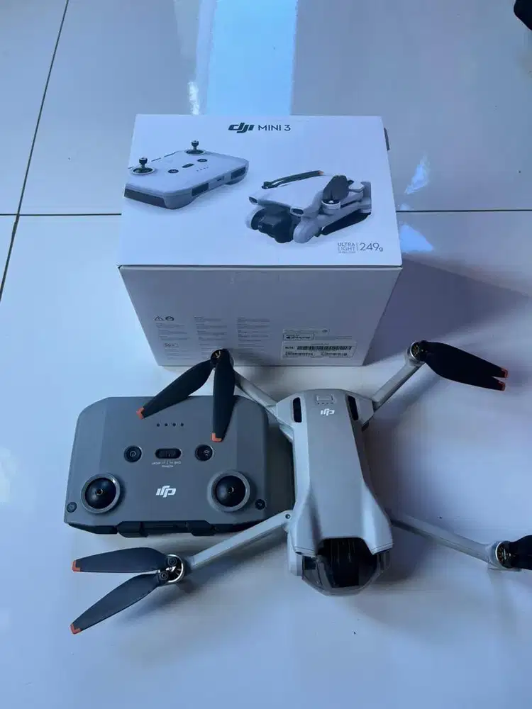 Drone DJI mini 3 fullset box akun sudah lepas