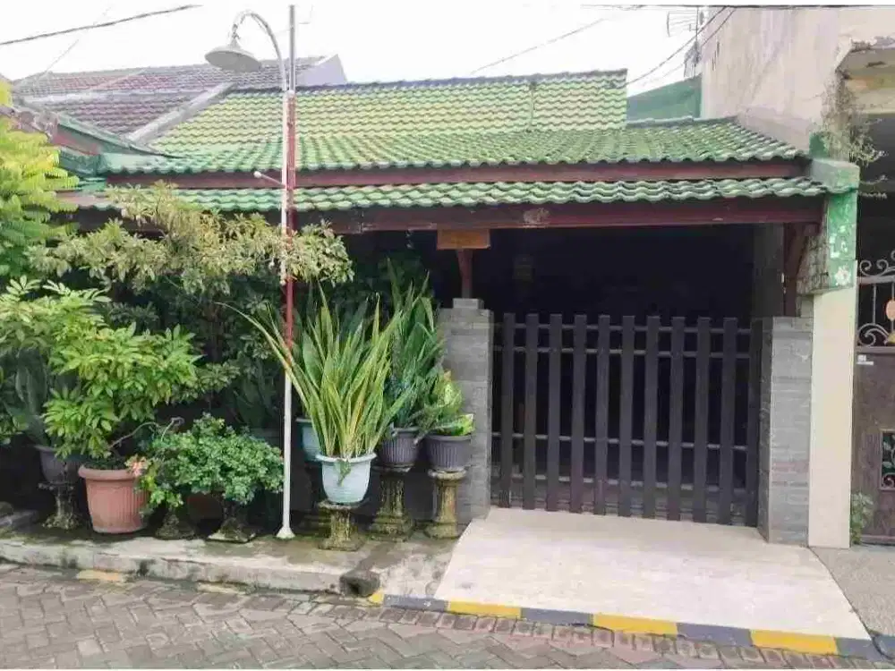 RUNGKUT MAPAN LEBAR 8 ‼Jual Rumah 1 Lantai dekat Superindo Yakaya