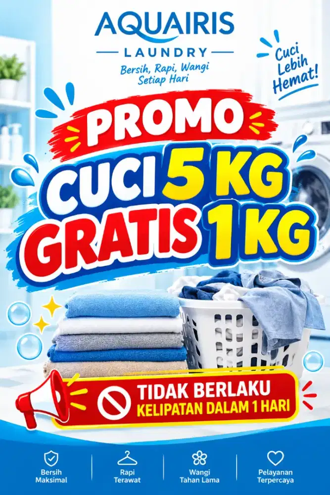LOKER LAUNDRY CUCI GOSOK
