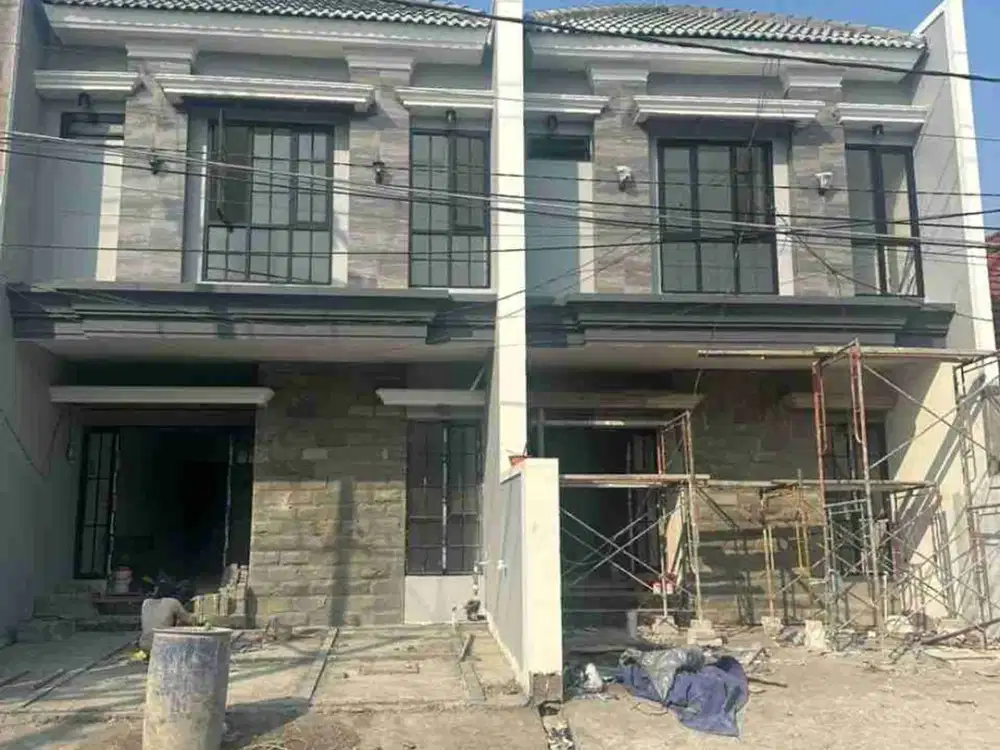 2 Unit Rumah Baru 2 Lantai siap Huni di Darmo Baru Barat, Sukomanunggal, Sby Barat