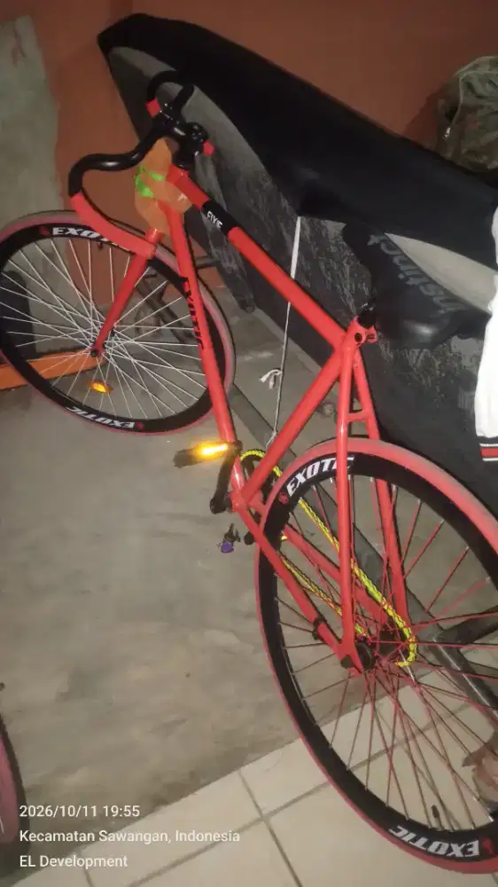 Sepeda fixie kondisi like new