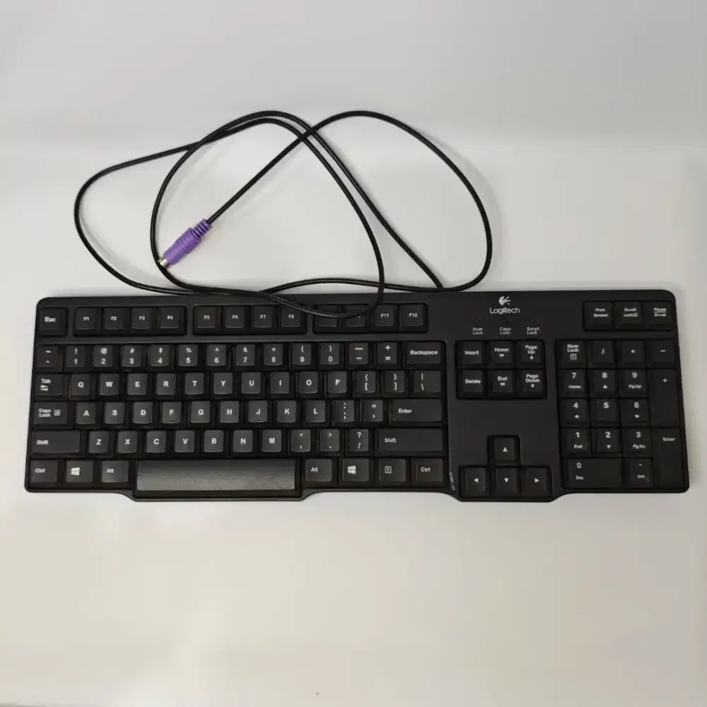 Keyboard Logitech K100 Classic (Colokan PS/2) Normal