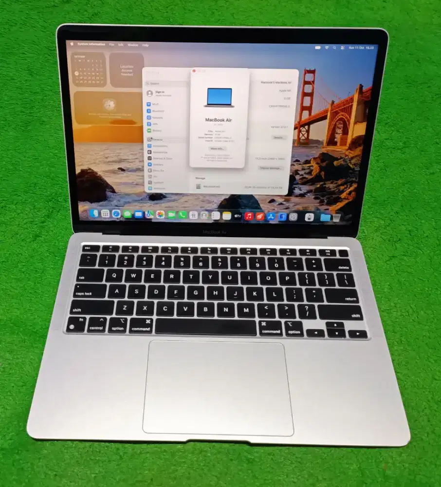 Apple MacBook Air M1 2020 13inch M1 8/128 GB Silver Murah