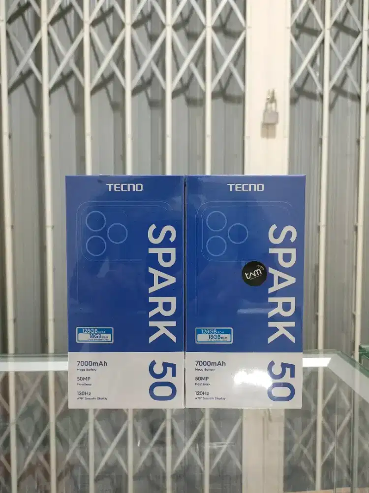 Tecno Spark 50 4/128gb Kondisi Baru