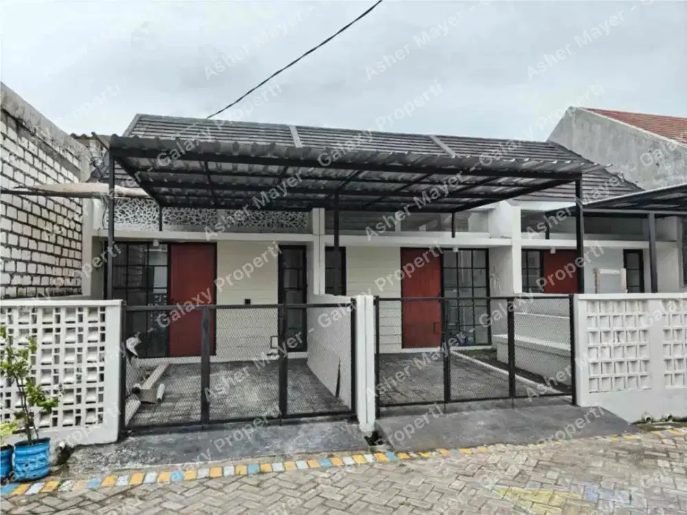 RUMAH 1 LANTAI SHM BARU GRESS SISA 2 UNIT HARGA 200JT AN SAJA HANYA 15 MENIT KE NORTHWEST CITRALAND SURABAYA BARAT