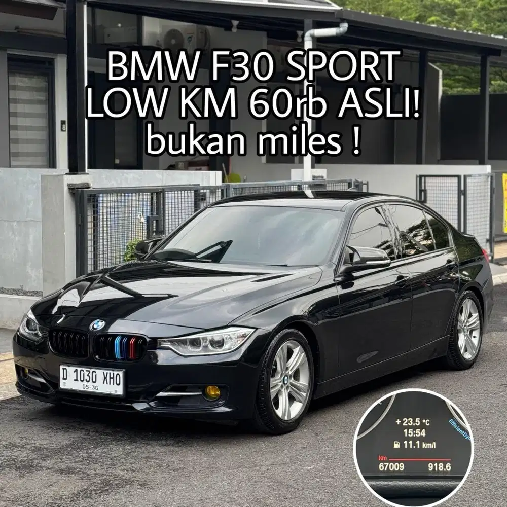 BMW F30 320i SPORT AT Tahun 2015 LOW KM