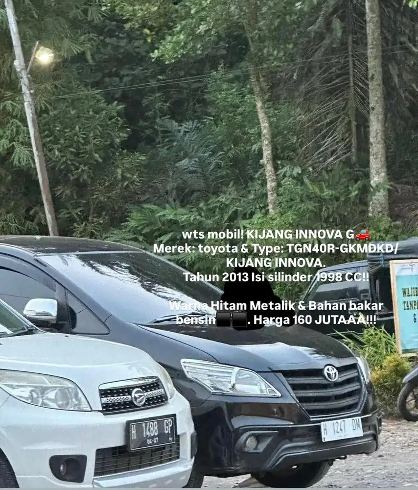 Toyota Kijang Innova 2013 Bensin