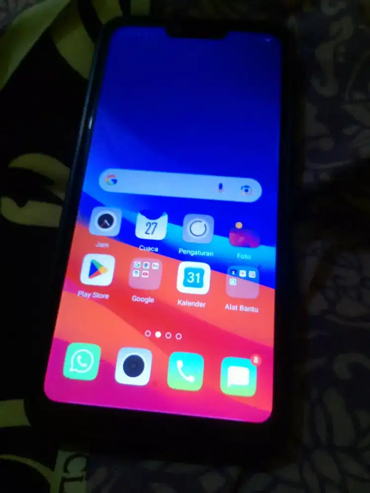 Oppo a3s  hitam 6/128